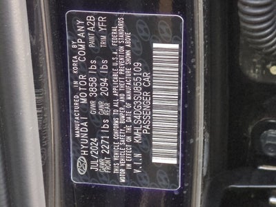 2025 Hyundai ELANTRA SEL Convenience