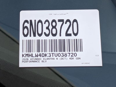 2026 Hyundai ELANTRA N Sedan