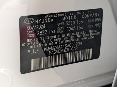 2025 Hyundai IONIQ 6 SE
