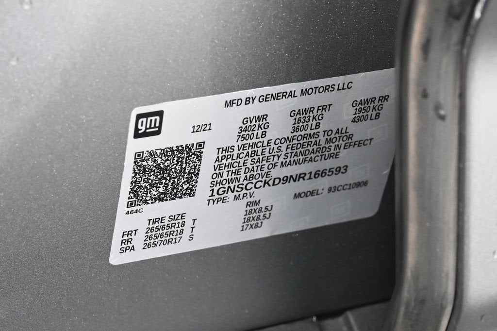 2022 Chevrolet Suburban LT
