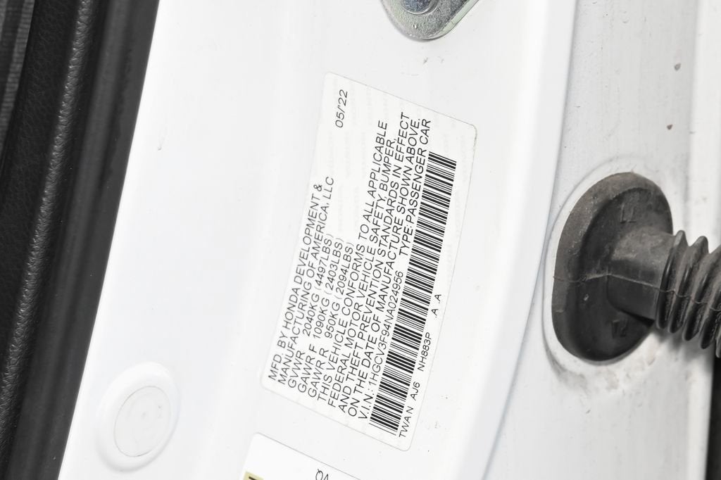 2022 Honda Accord Hybrid Touring