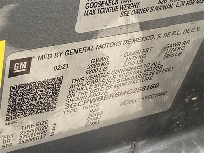 2021 Chevrolet Silverado 1500 Custom