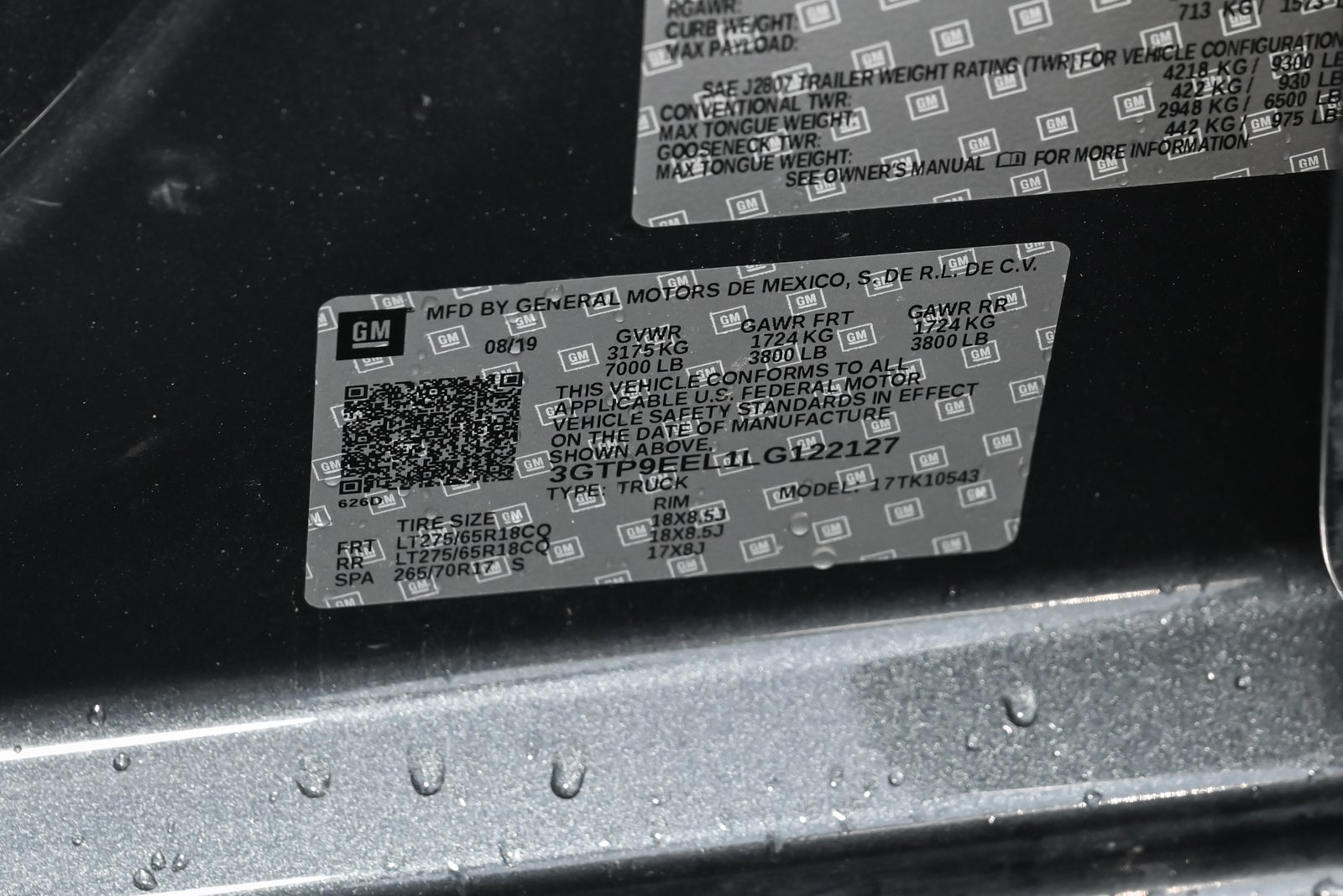 2020 GMC Sierra 1500 AT4