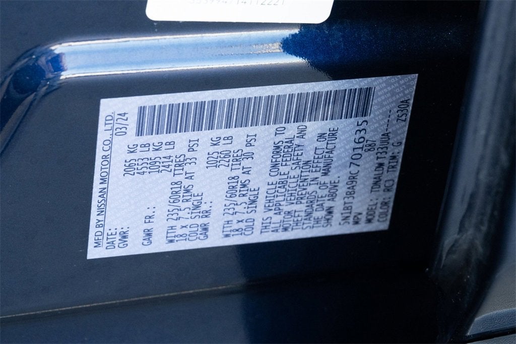 2024 Nissan Rogue SV