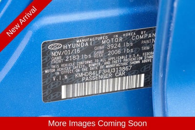 2017 Hyundai ELANTRA Value Edition