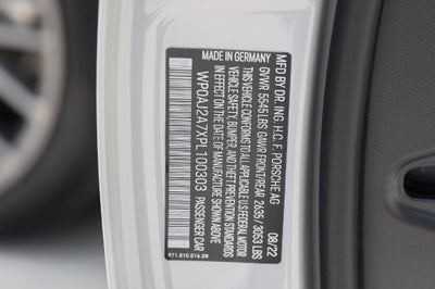 2023 Porsche Panamera NA