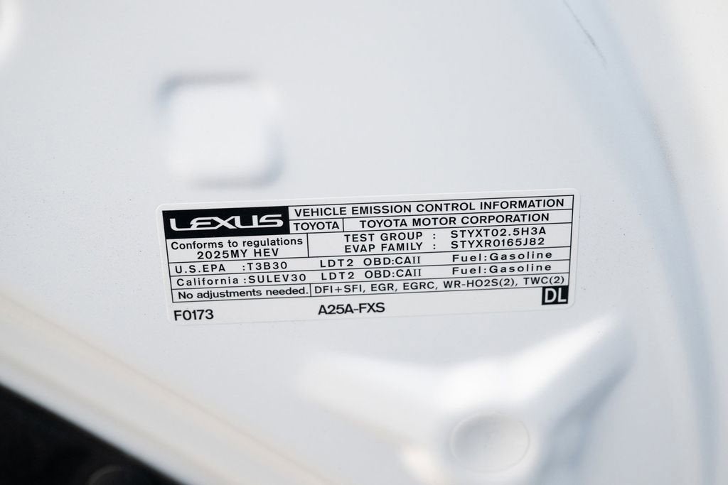 2025 Lexus RX RX 350h