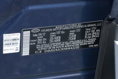 2022 Hyundai SANTA FE SEL