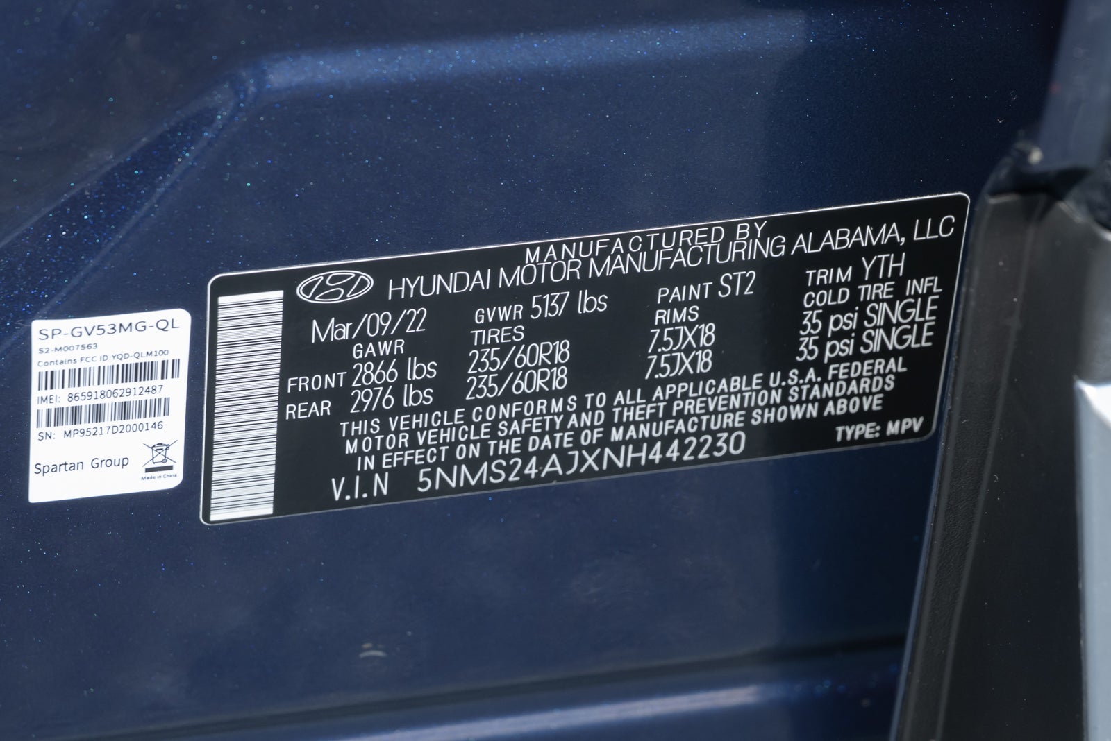 2022 Hyundai SANTA FE SEL