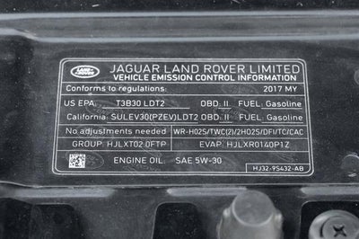 2017 Land Rover Range Rover Evoque SE