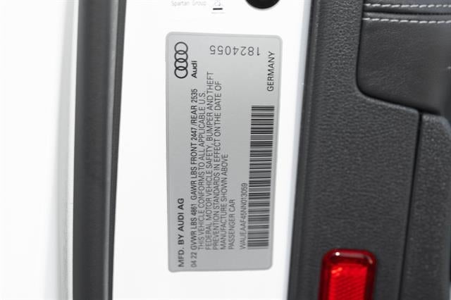 2022 Audi A4 Sedan S line Premium Plus