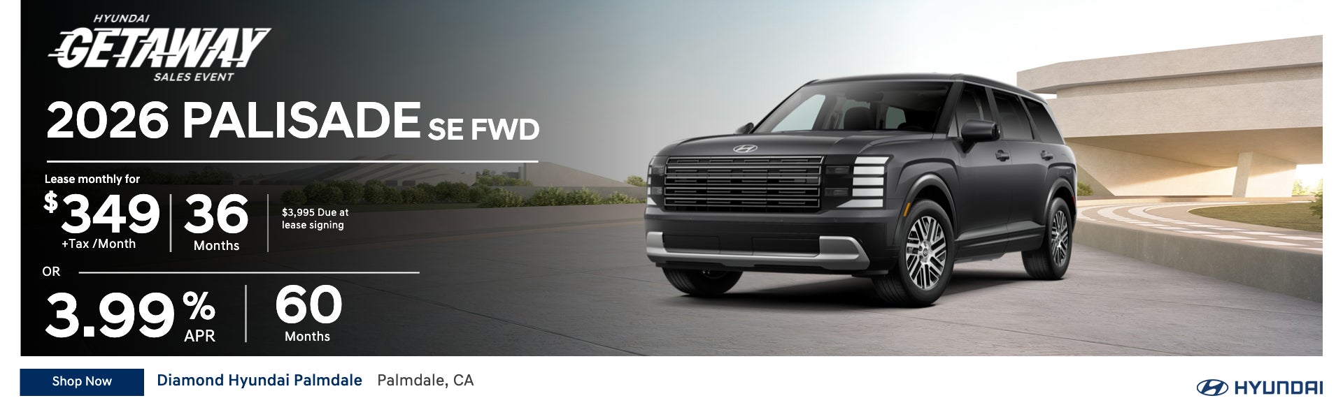 2026 HYUNDAI PALISADE SE FWD