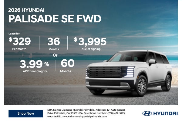 2026 HYUNDAI PALISADE SE FWD